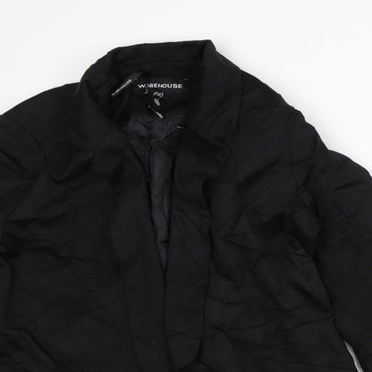 Womens UK Size 12 Warehouse Black Jacket