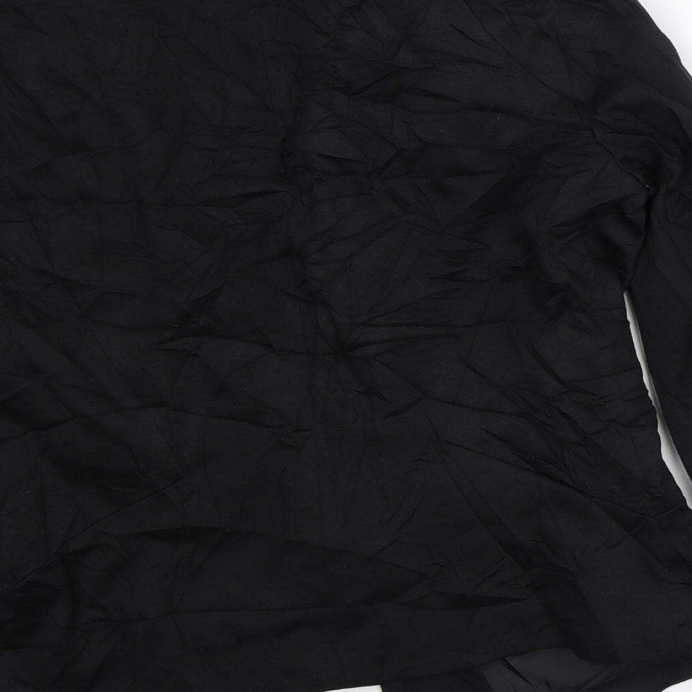Womens UK Size 12 Warehouse Black Jacket
