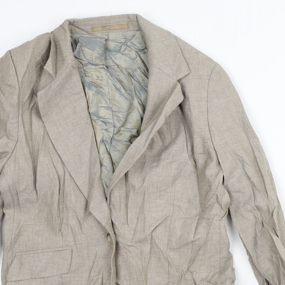 Womens UK Size 8 NEXT Beige Jacket