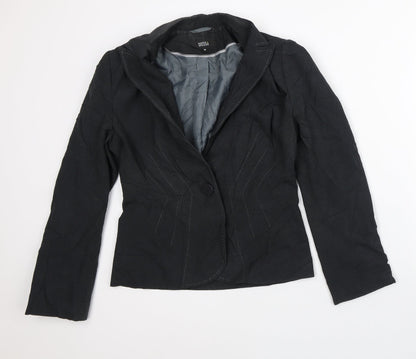 Womens UK Size 10 Marks and Spencer Black Jacket