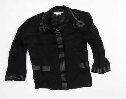 Womens UK Size 8 Zara Black Jacket