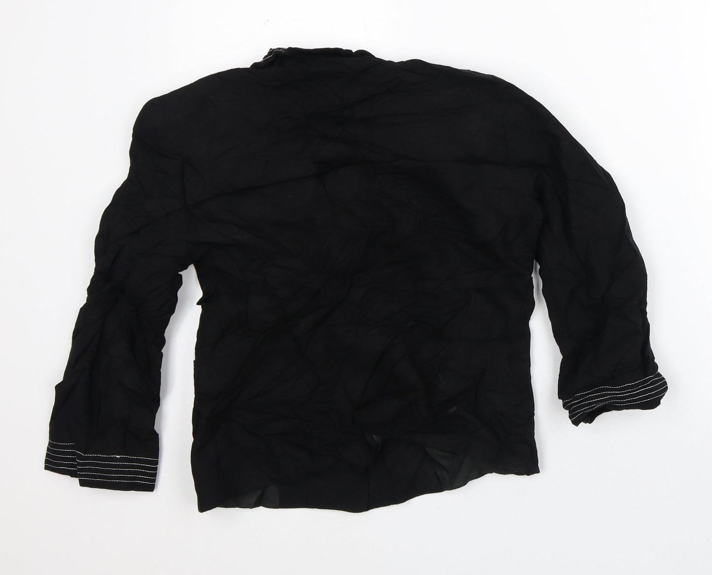 Womens UK Size 8 Zara Black Jacket