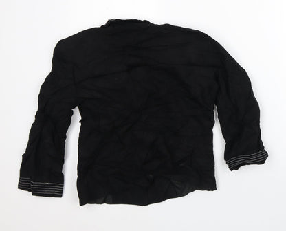Womens UK Size 8 Zara Black Jacket