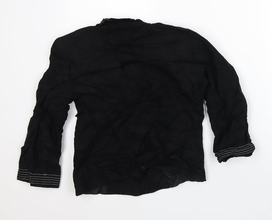 Womens UK Size 8 Zara Black Jacket