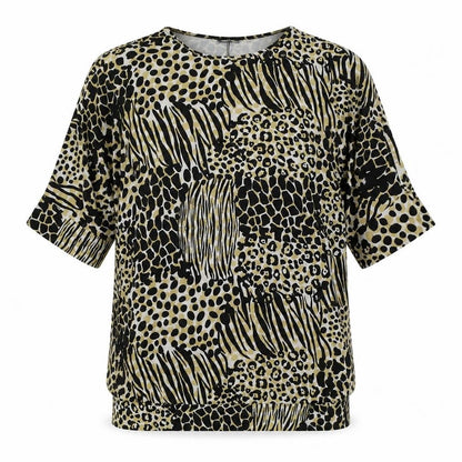 Womens UK Size 2 Boohoo Yellow Tunic Blouse