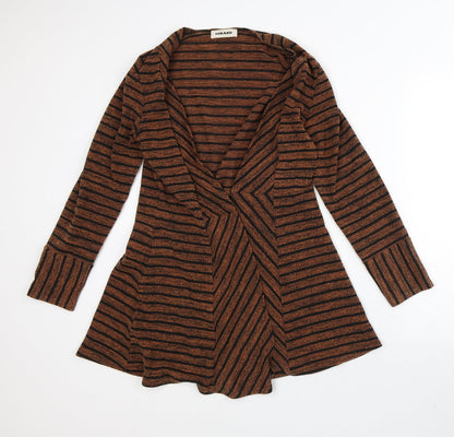 Womens UK Size M Gerard Orange Cardigan Jumper