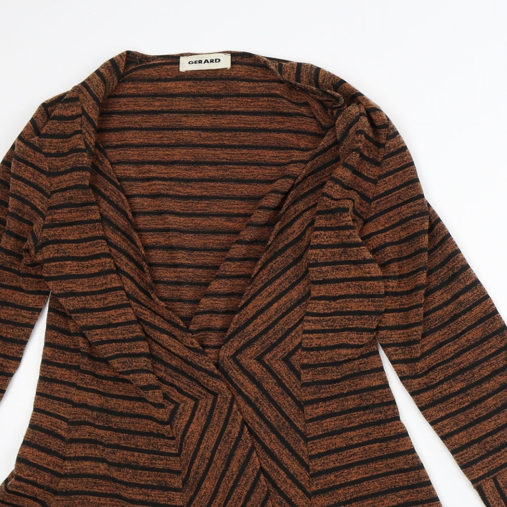 Womens UK Size M Gerard Orange Cardigan Jumper