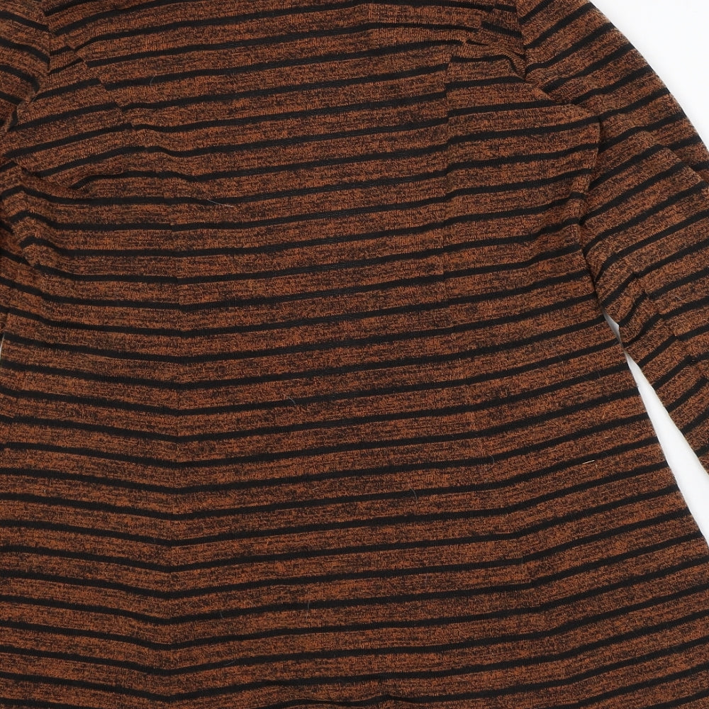 Womens UK Size M Gerard Orange Cardigan Jumper