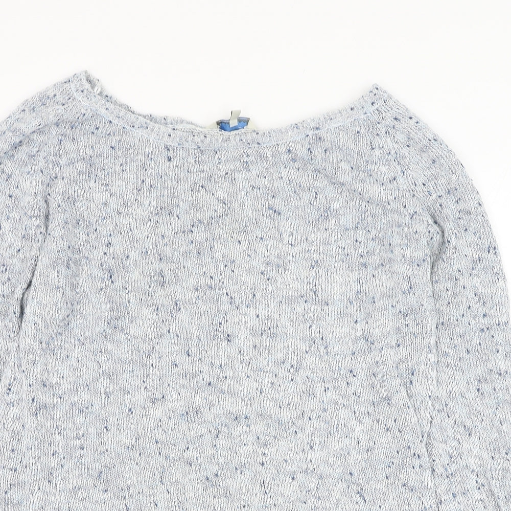 Womens UK Size 14 Peacocks Blue Pullover Jumper
