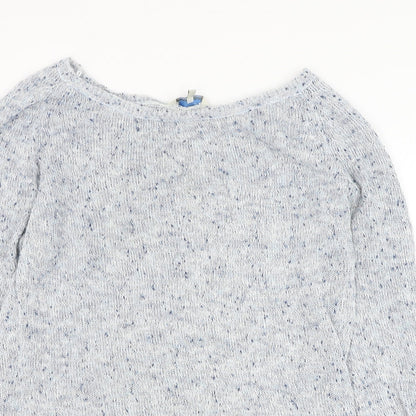 Womens UK Size 14 Peacocks Blue Pullover Jumper