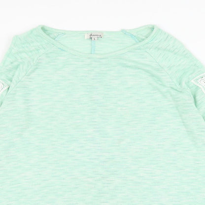 Womens UK Size L Paramour Green Pullover Jumper