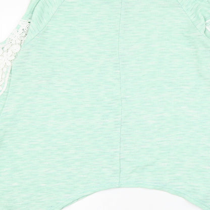 Womens UK Size L Paramour Green Pullover Jumper