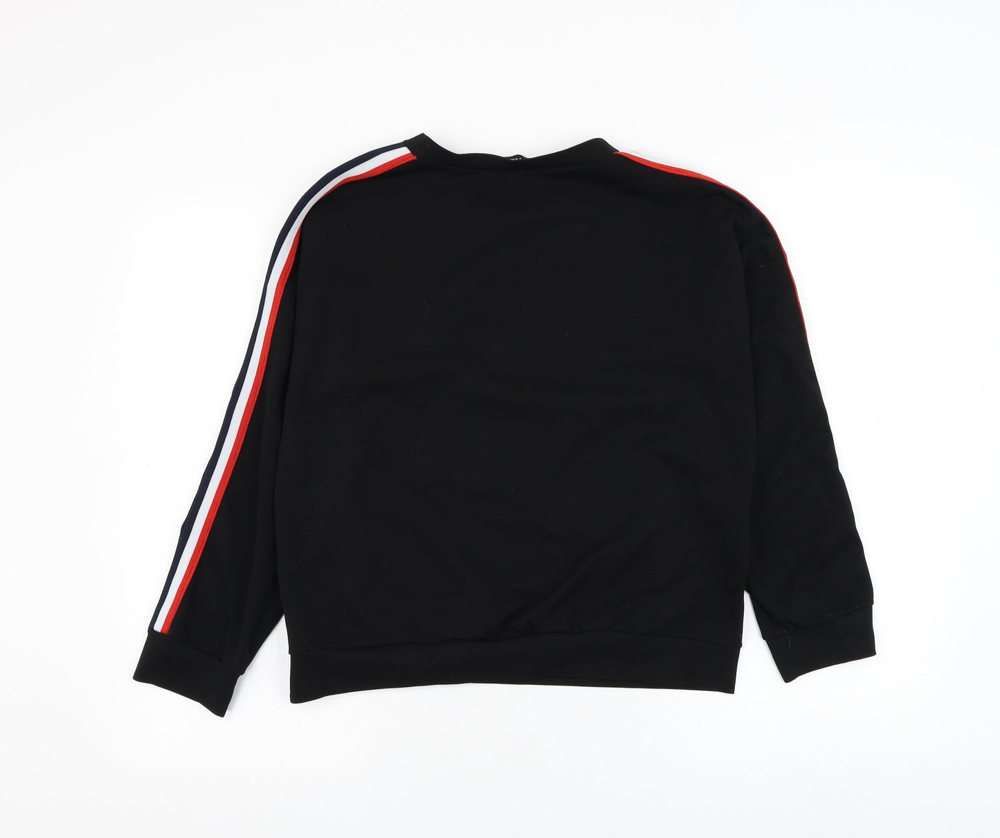 Missy Empire Womens Black  Polyester Pullover Sweatshirt Size S  Pullover