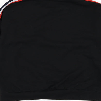 Missy Empire Womens Black  Polyester Pullover Sweatshirt Size S  Pullover