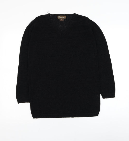 Womens UK Size S Monsoon Black Pullover Jumper