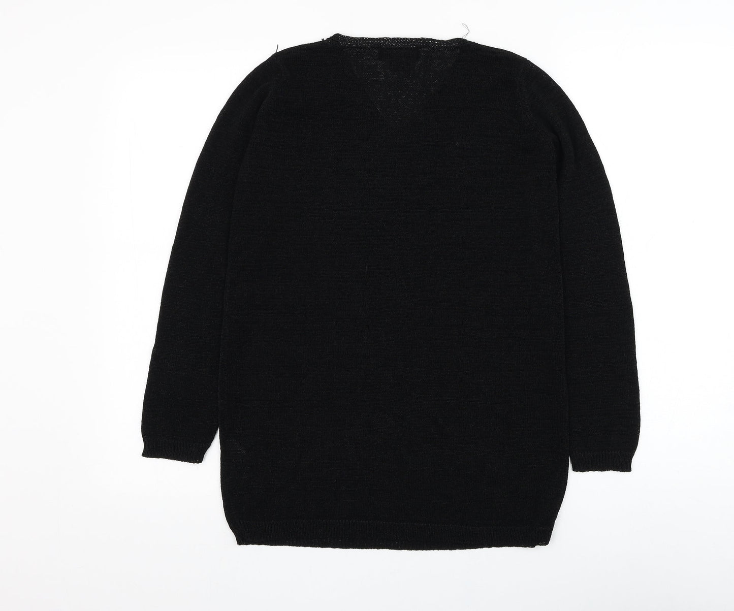 Womens UK Size S Monsoon Black Pullover Jumper