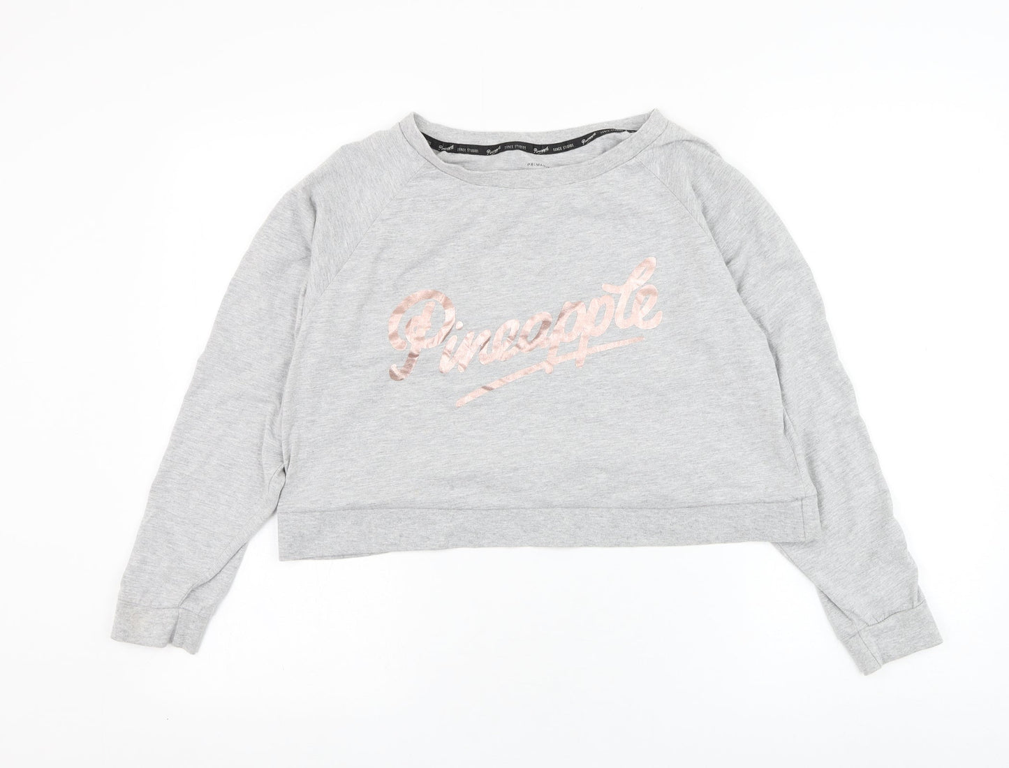 Pineapple Girls Green  Polyester Pullover Sweatshirt Size 14-15 Years  Pullover