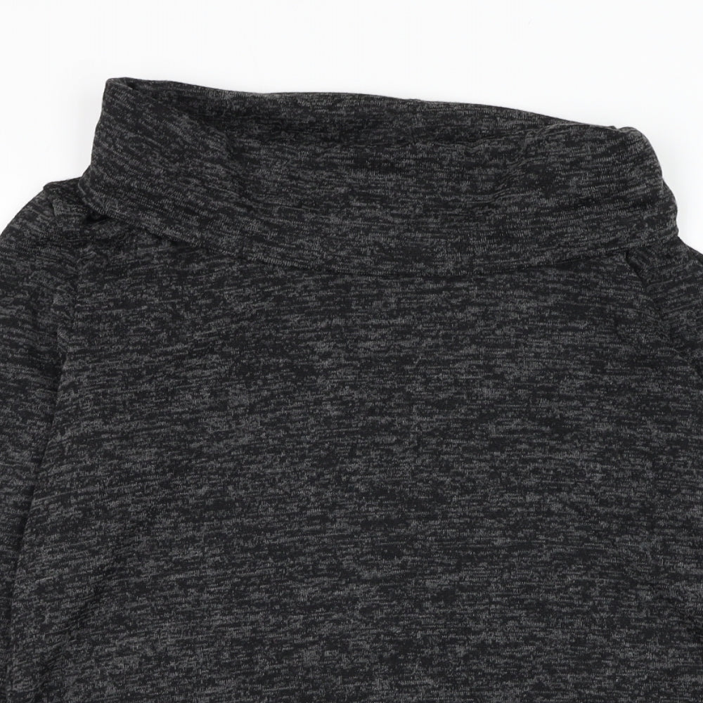 Womens UK Size 14 Tru Collection Grey Pullover Jumper