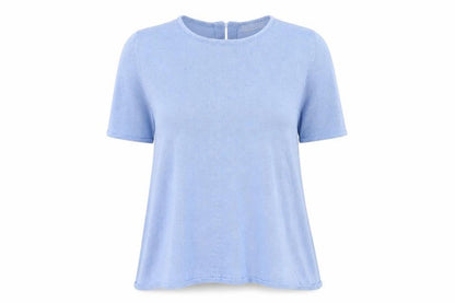 Womens UK Size 14 Marks and Spencer Blue Pullover Jumper