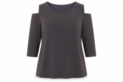 Womens UK Size XL Styled By Purple Basic Blouse