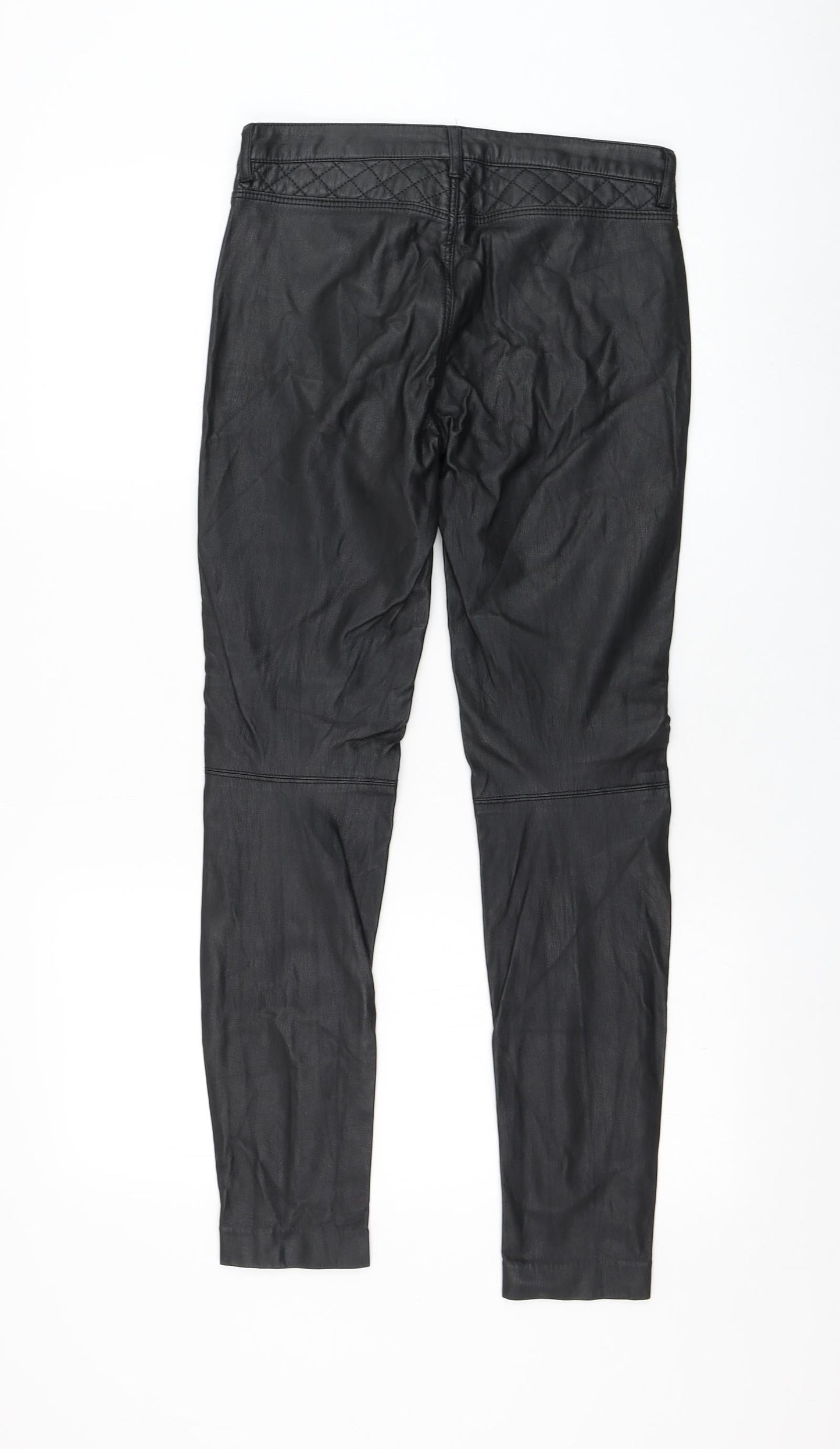 Womens UK Size 8 H&M  Capri Black Leggings