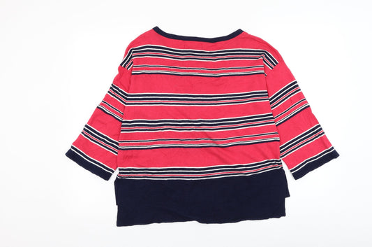 Womens UK Size 8 NEXT Pink Pullover Jumper