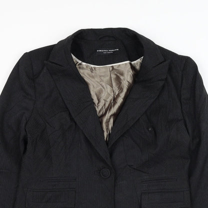 Womens UK Size 12 Dorothy Perkins Black Jacket