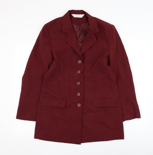 Womens UK Size 12 Modern Classics Red Jacket