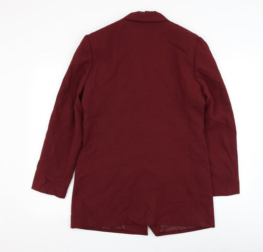 Womens UK Size 12 Modern Classics Red Jacket