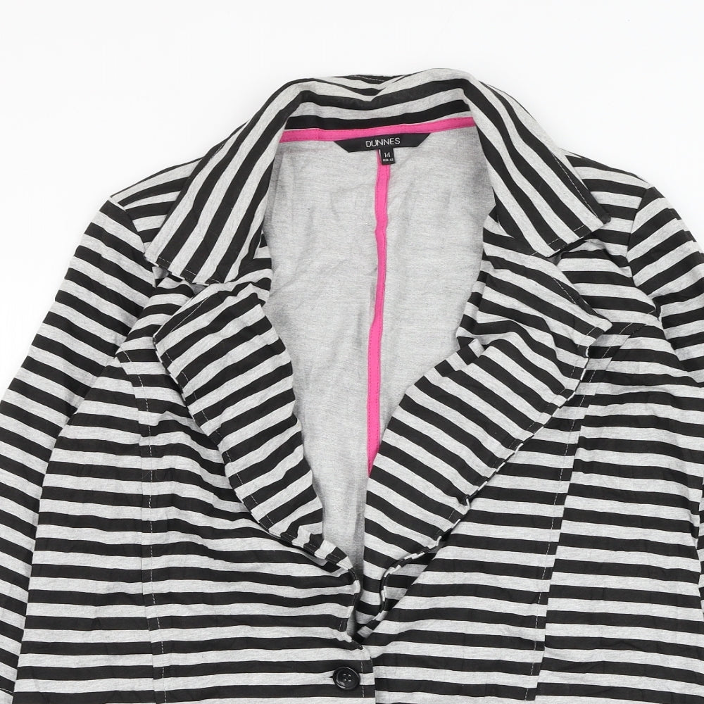 Womens UK Size 14 Dunnes Stores Grey Jacket