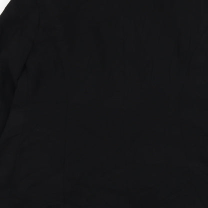 Bonmarché Womens Black    Blazer Size 14  Button
