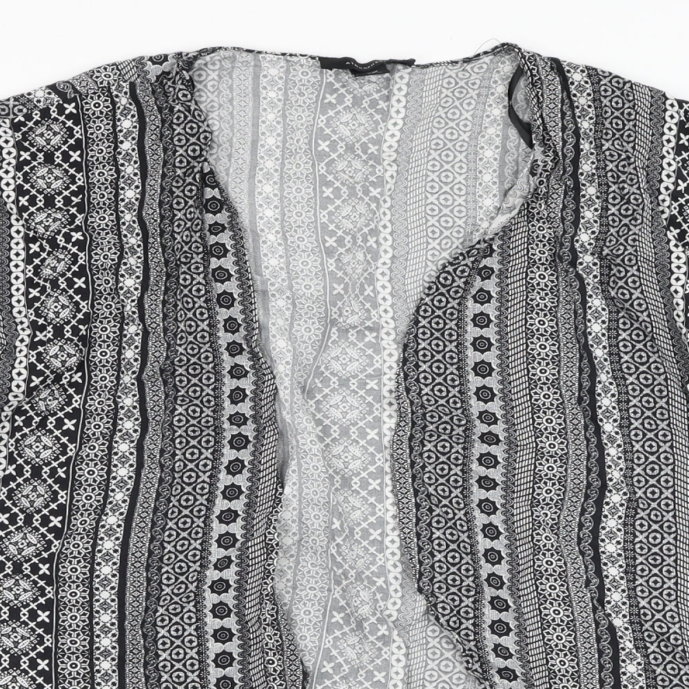 Womens UK Size 14 Atmosphere Black Cardigan Jumper