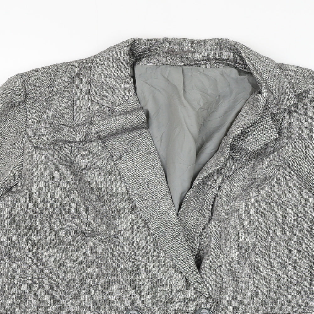 Womens UK Size 12 Preworn Grey Jacket