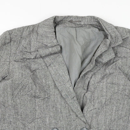 Womens UK Size 12 Preworn Grey Jacket
