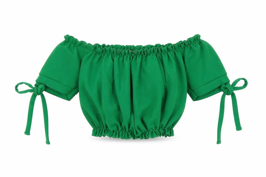 Womens UK Size 8 New Look Green Basic T-Shirt