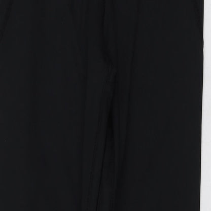 Workout Womens Black  Polyester Jogger Leggings Size XS L26 in Regular