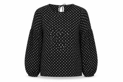 Womens UK Size 10 Dorothy Perkins Black Basic Blouse