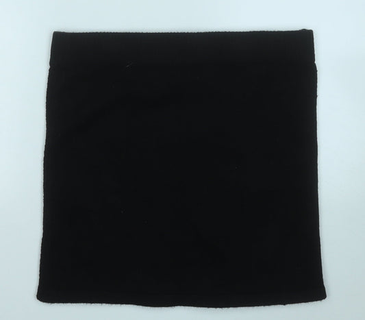 Primark Womens Black  Acrylic A-Line Skirt Size 14