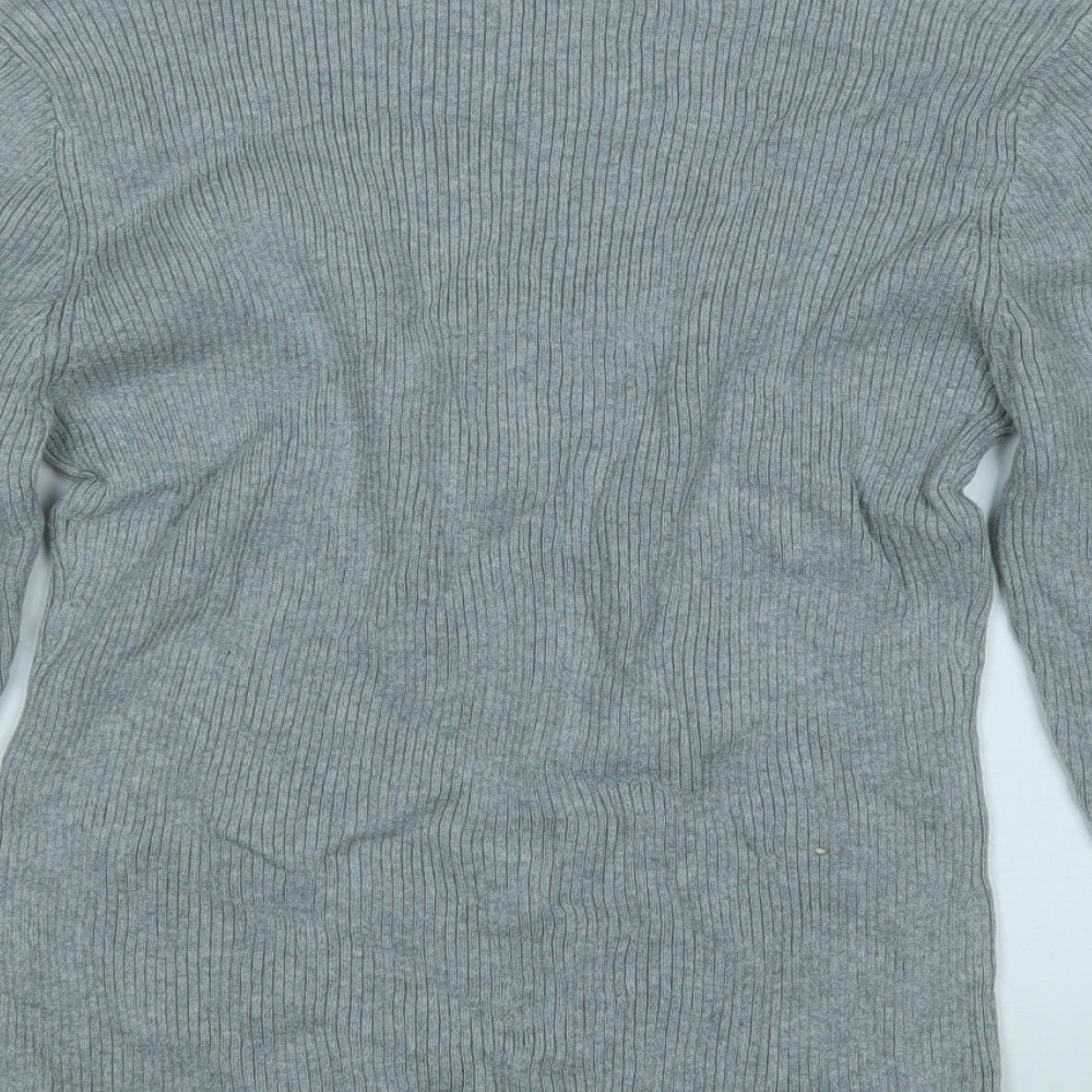 Womens UK Size 16 Papaya Grey Pullover Jumper