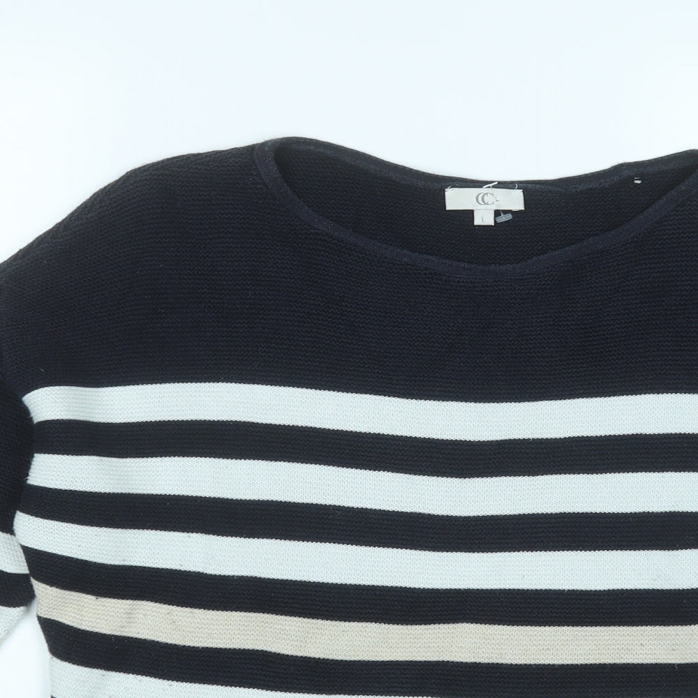 Womens UK Size L CC Blue Pullover Jumper