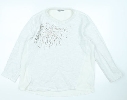 Womens UK Size M Zara Grey Pullover Jumper