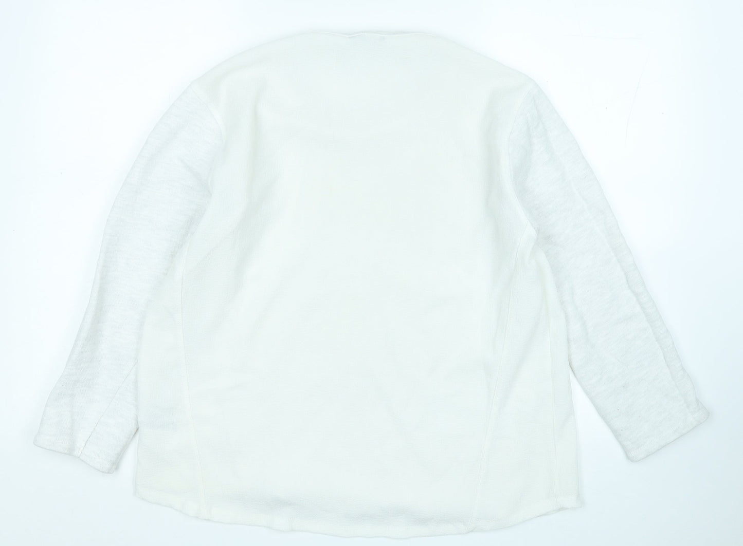 Womens UK Size M Zara Grey Pullover Jumper