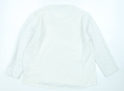 Womens UK Size M Zara Grey Pullover Jumper