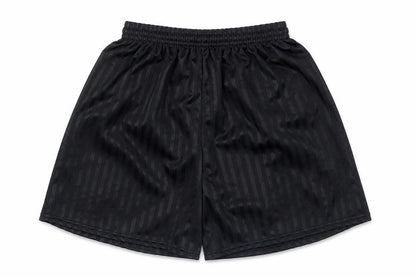 True Form Boys Black  Polyester Sweat Shorts Size 8 Years  Regular