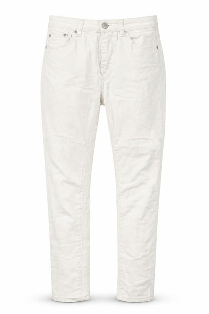 Womens UK Size 10 THE ROCKIN REV Regular Fit Skinny White Jeans