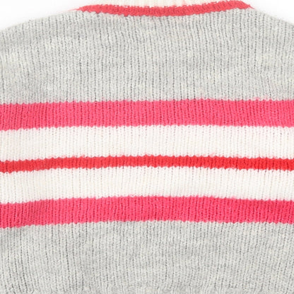 Womens UK Size S Dunnes Stores Grey Pullover Jumper