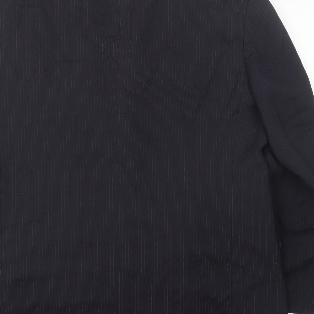 Mens UK Size 44 Marks and Spencer Regular Blue Suit Jacket