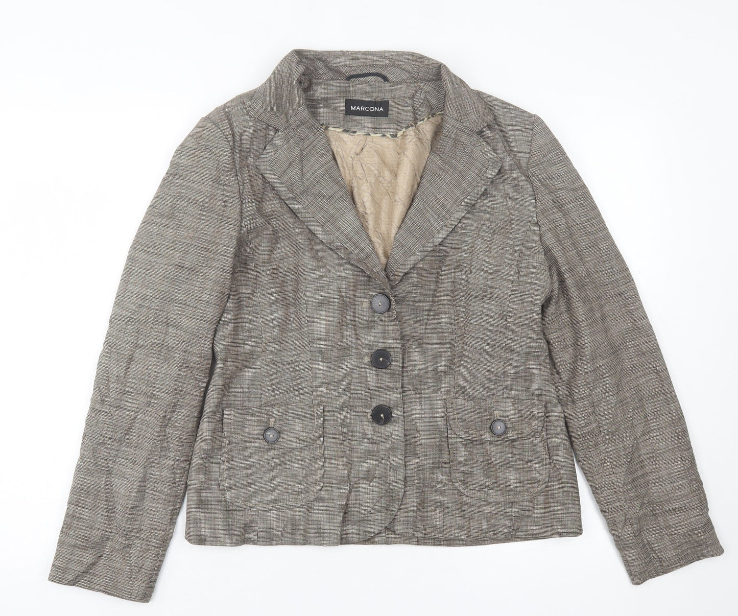 Womens UK Size 14 Marcona Brown Jacket