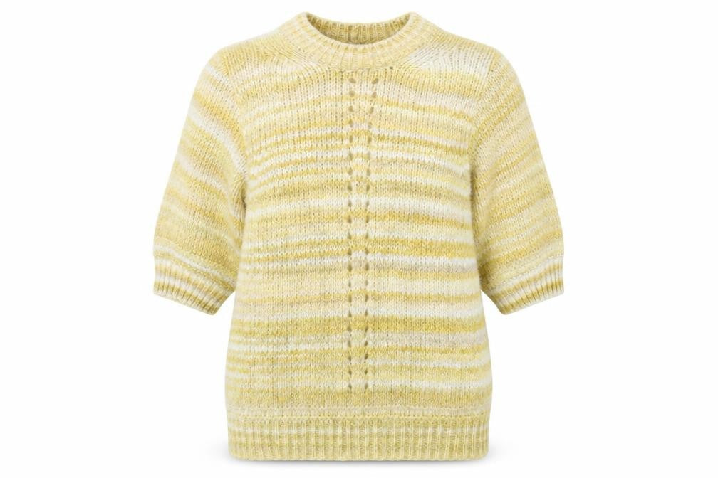 Womens UK Size 10 NEXT Yellow Pullover Jumper