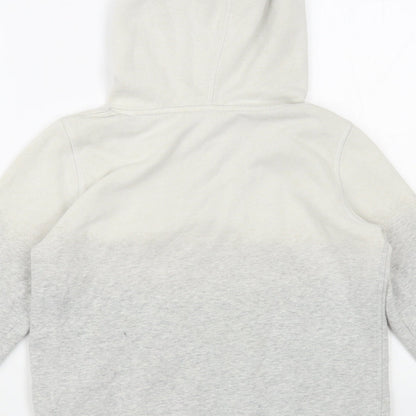 H&M Girls Grey  Cotton Pullover Hoodie Size 10-11 Years  Pullover - Unicorn